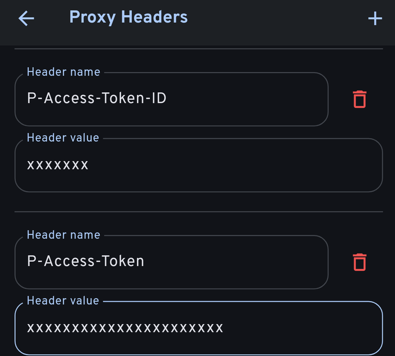 Immich proxy headers